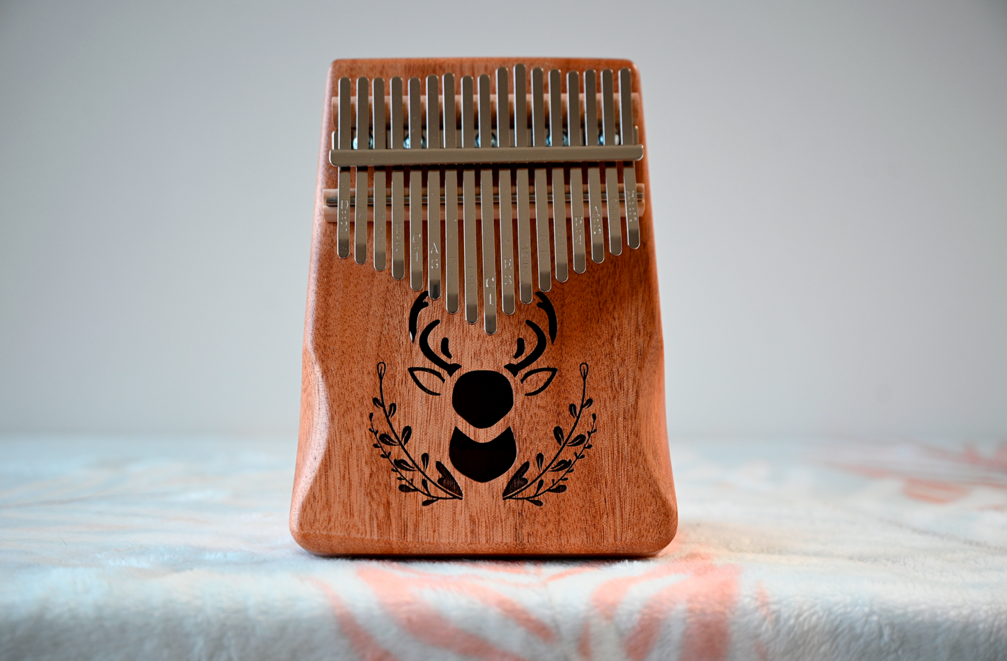 17 Key Kalimba - Natural Brown Deer