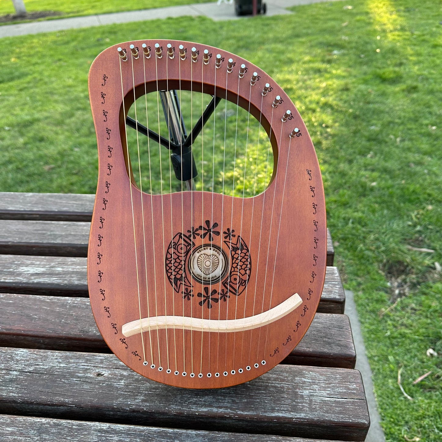 16 String Lyre Harp