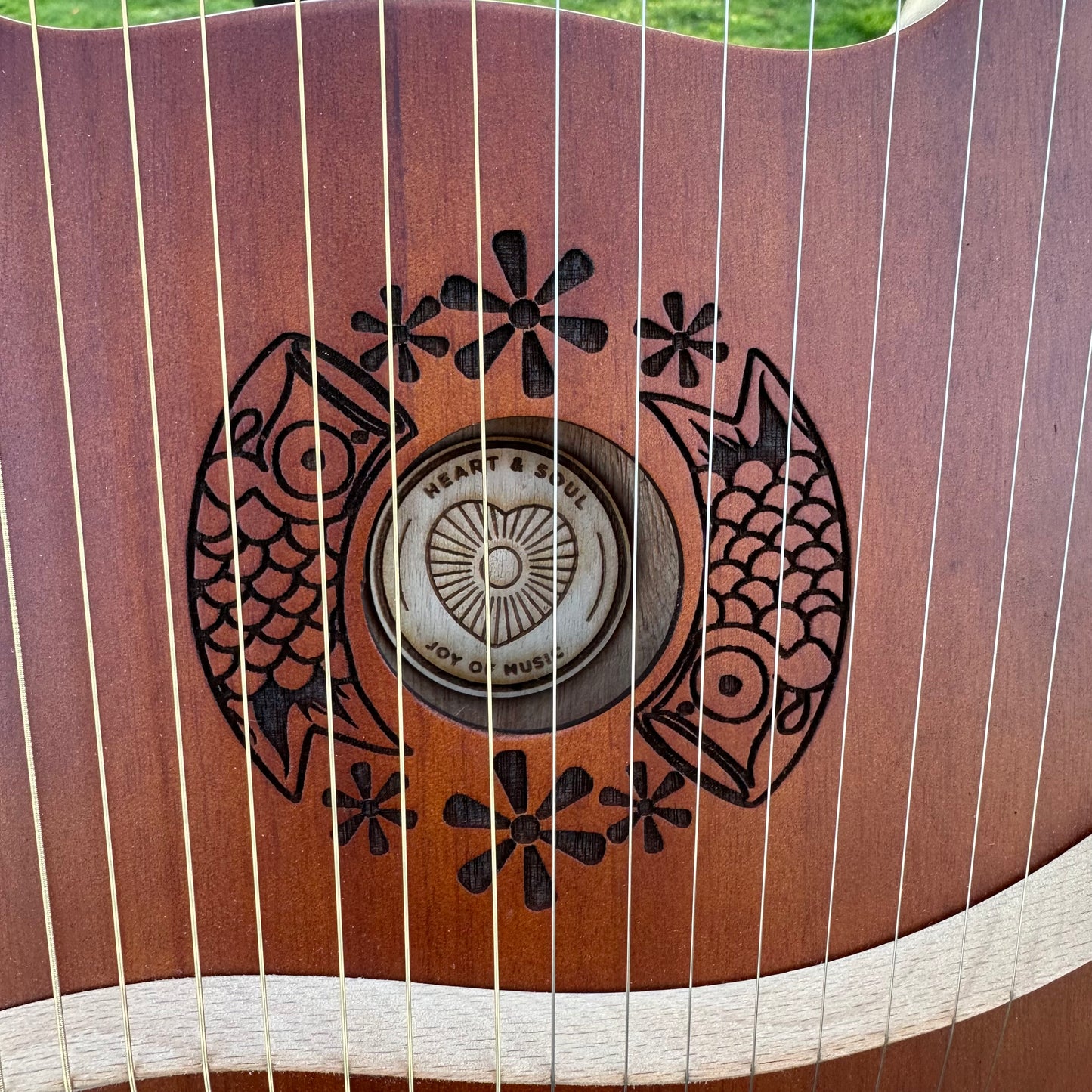 16 String Lyre Harp