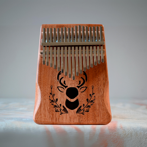 17 Key Kalimba - Natural Brown Deer