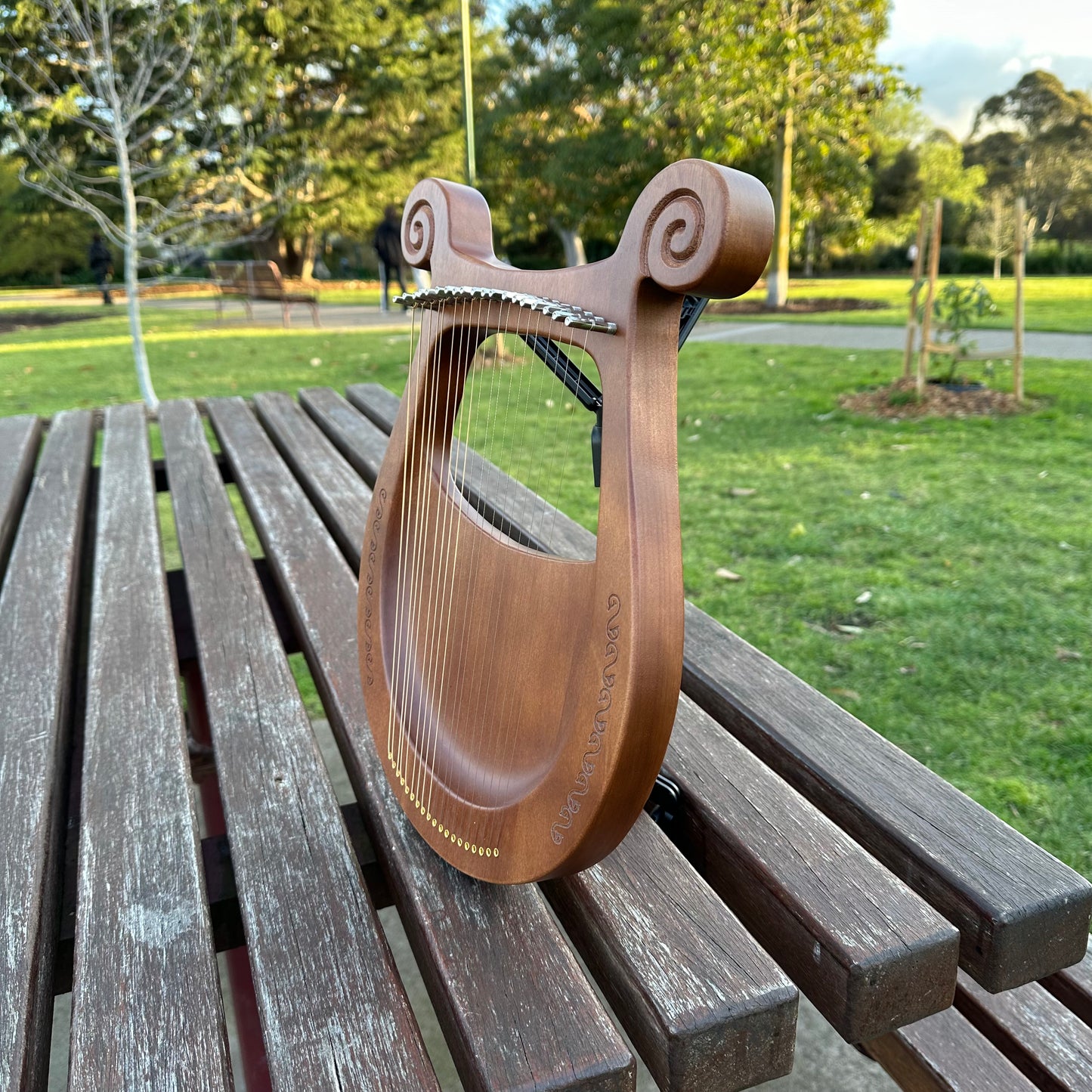 19 String Lyre Harp