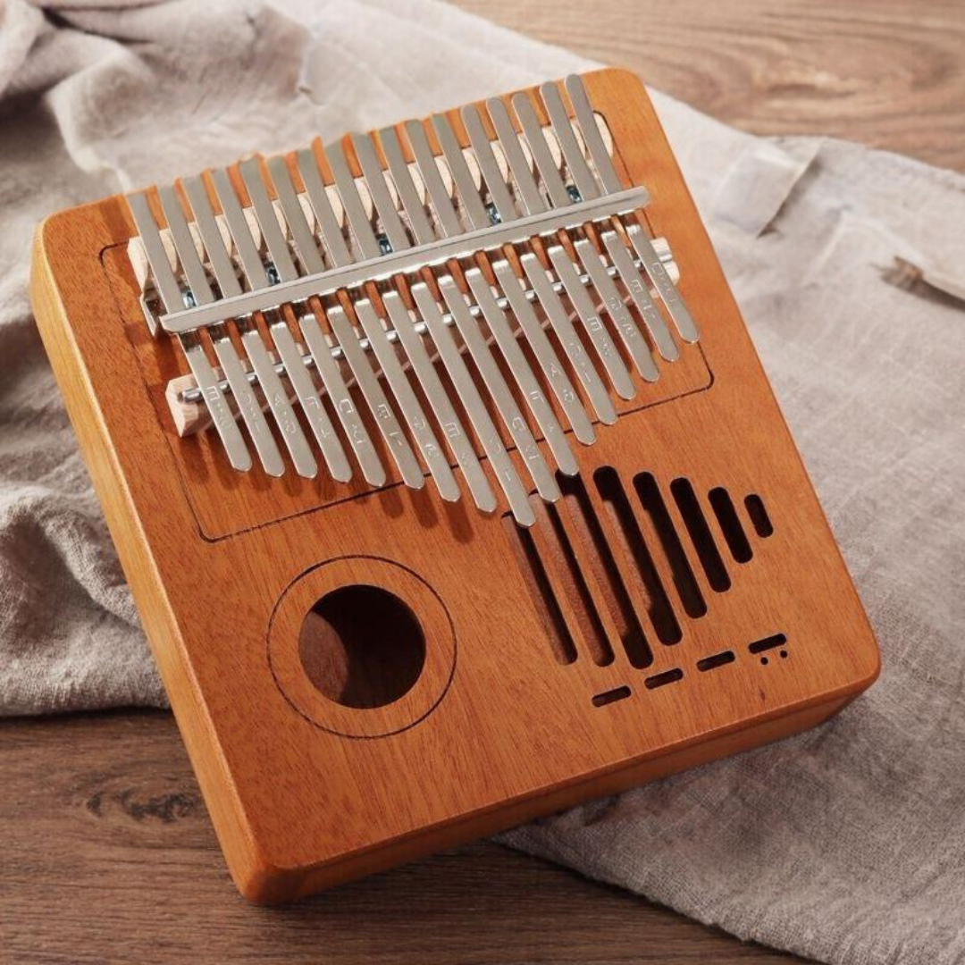 17 Key Kalimba - Natural Brown Radio