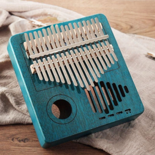 17 Key Kalimba - Natural Brown Radio