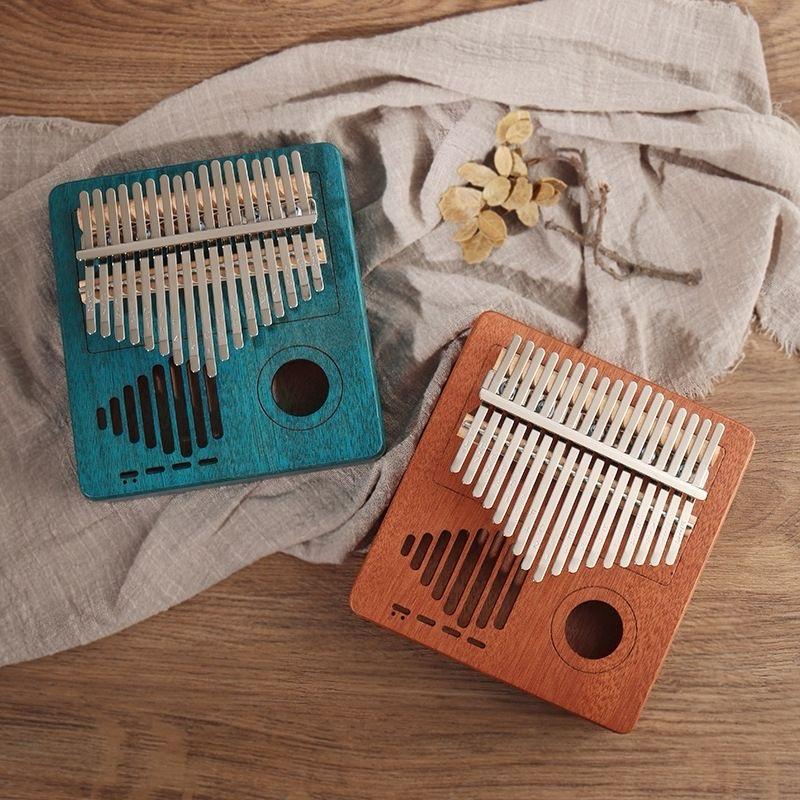 17 Key Kalimba - Natural Brown Radio